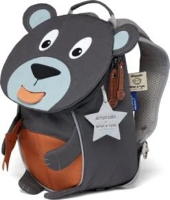 Affenzahn Kinderrucksack Kleine Freunde Edition Mini A Ture Bär Iron Blue
