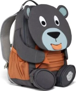 Affenzahn Kinderrucksack Große Freunde Edition Mini A Ture Bär Iron Blue