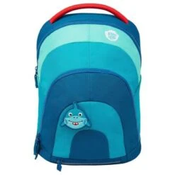 Affenzahn Kinderrucksack Abenteuerrrucksack Daydreamer Hai, Inkl. Klett-Badge