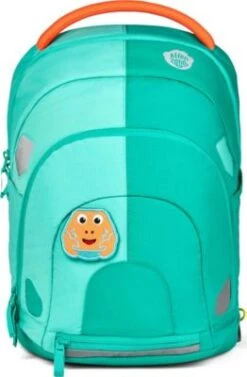 Affenzahn Kinderrucksack Abenteuerrrucksack Daydreamer Krabbe, Inkl. Klett-Badge