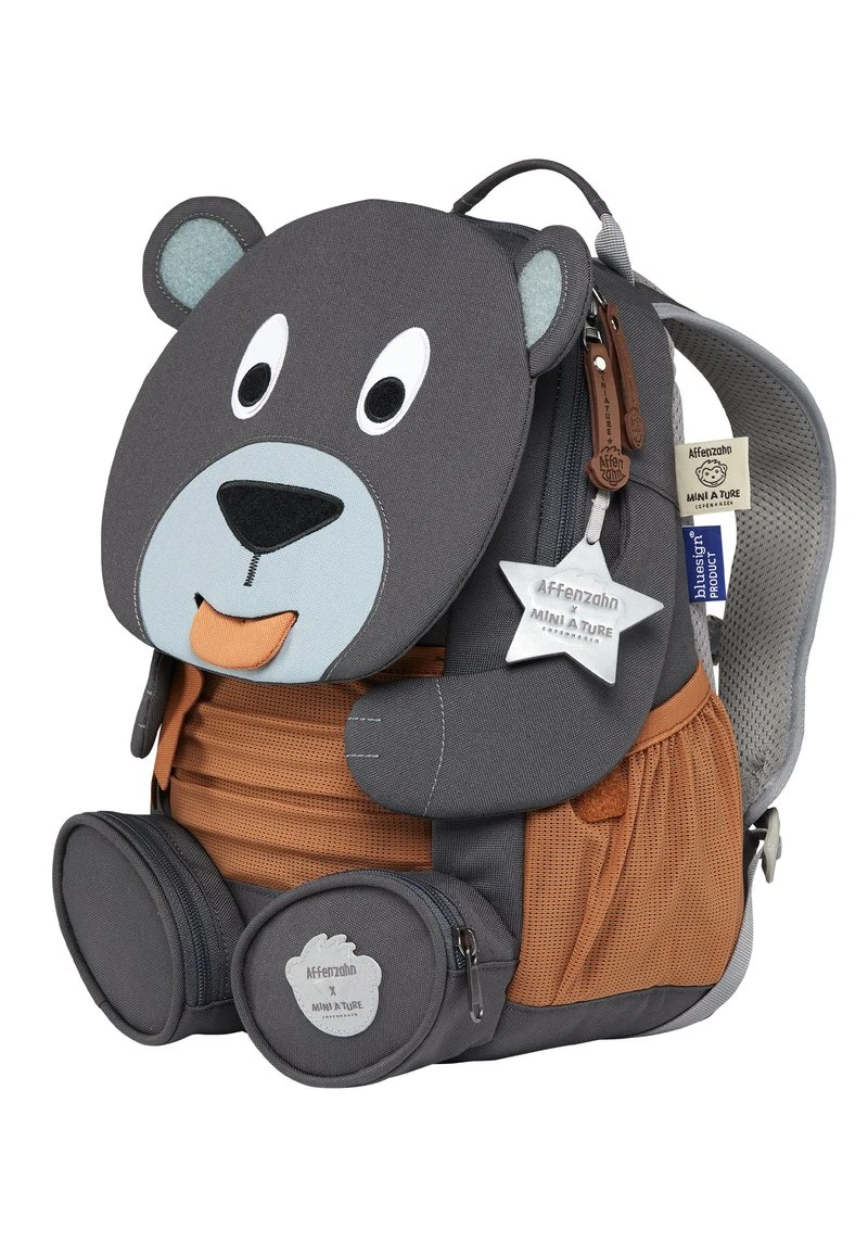 Affenzahn GROSSER FREUND BÄR - Tourenrucksack - Grau 4 Affenzahn GROSSER FREUND BÄR - Tourenrucksack - Grau – Bild 4