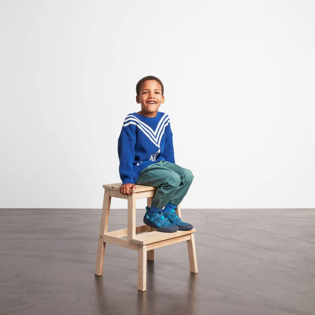 Affenzahn Bär Blau BOOTS Happy Knit Übergangsschuhe 10 Affenzahn Bär Blau BOOTS Happy Knit Übergangsschuhe – Bild 10