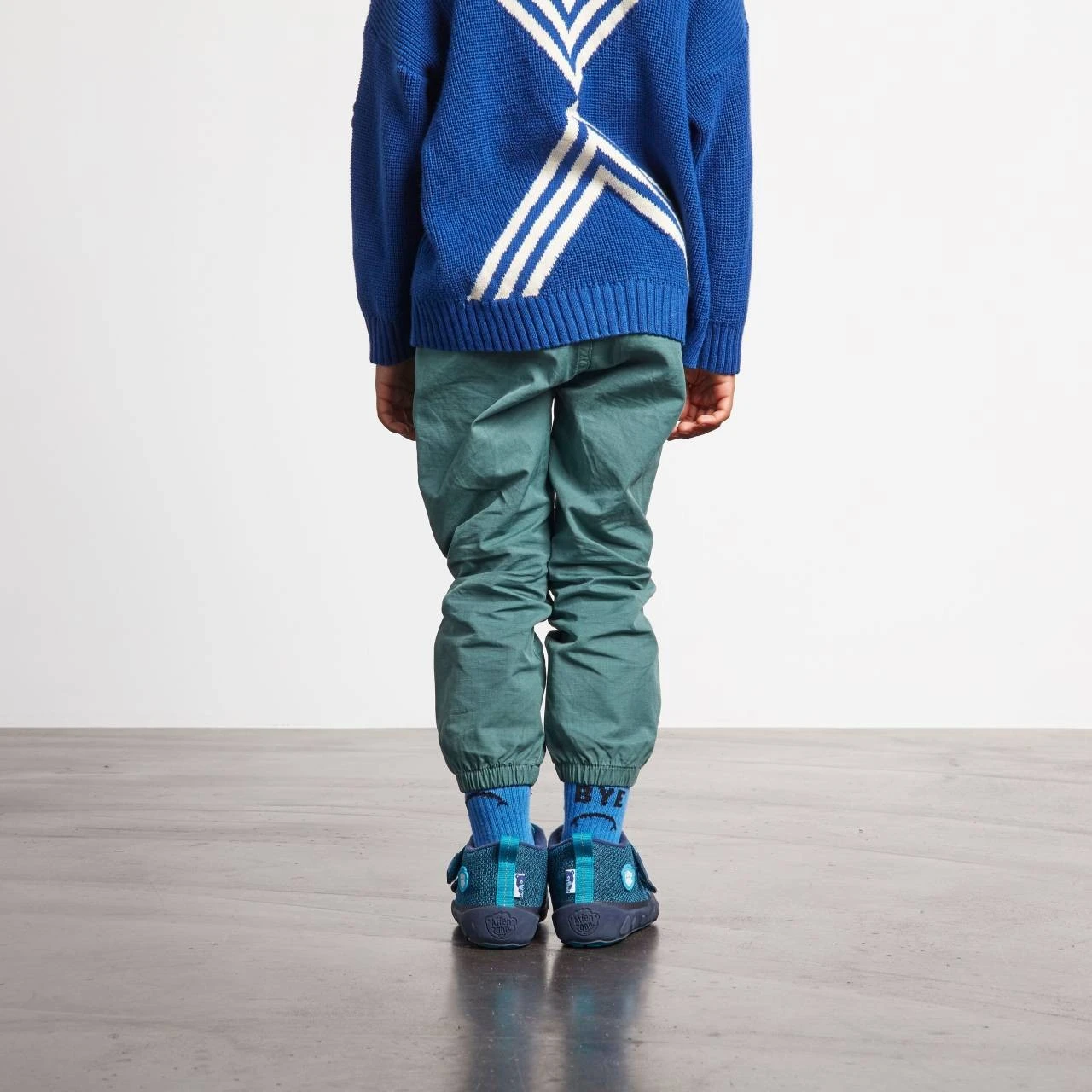 Affenzahn Bär Blau BOOTS Happy Knit Übergangsschuhe 9 Affenzahn Bär Blau BOOTS Happy Knit Übergangsschuhe – Bild 9