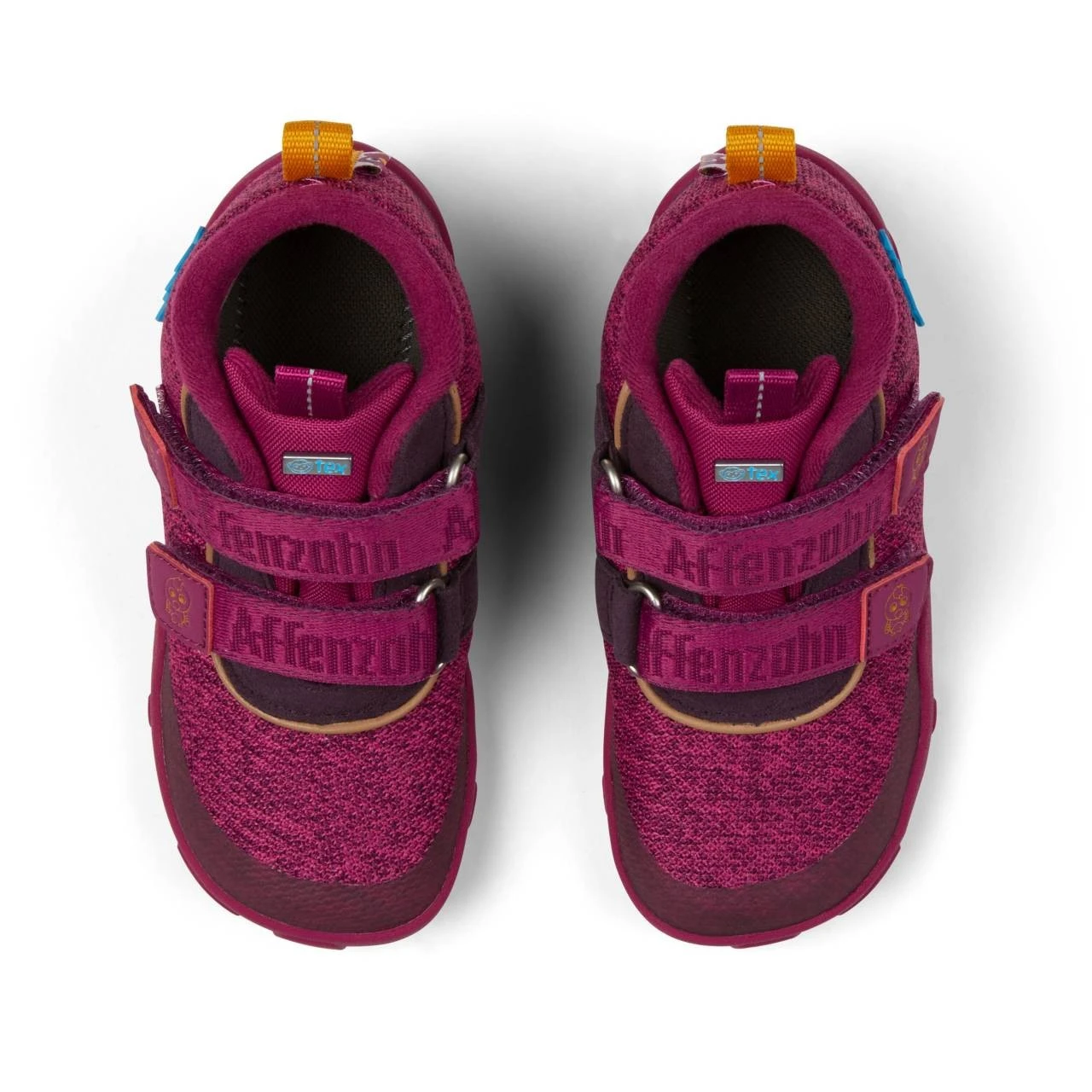 Affenzahn Vogel Lila BOOTS Happy Knit Übergangsschuhe 2 Affenzahn Vogel Lila BOOTS Happy Knit Übergangsschuhe – Bild 2