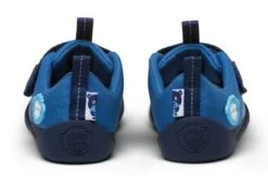 Affenzahn Lucky Bär Blau Barfußschuhe Baumwolle -Kleine Welt Verkauf Affenzahn AFZ LBS 128 390 Sneaker Cotton Lucky Bear 06 1280x1280