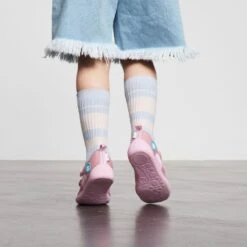 Affenzahn Lucky Einhorn Rosa Barfußschuhe Baumwolle -Kleine Welt Verkauf Affenzahn AFZ LBS 128 523 Sneaker Cotton Lucky Unicorn 52 1280x1280