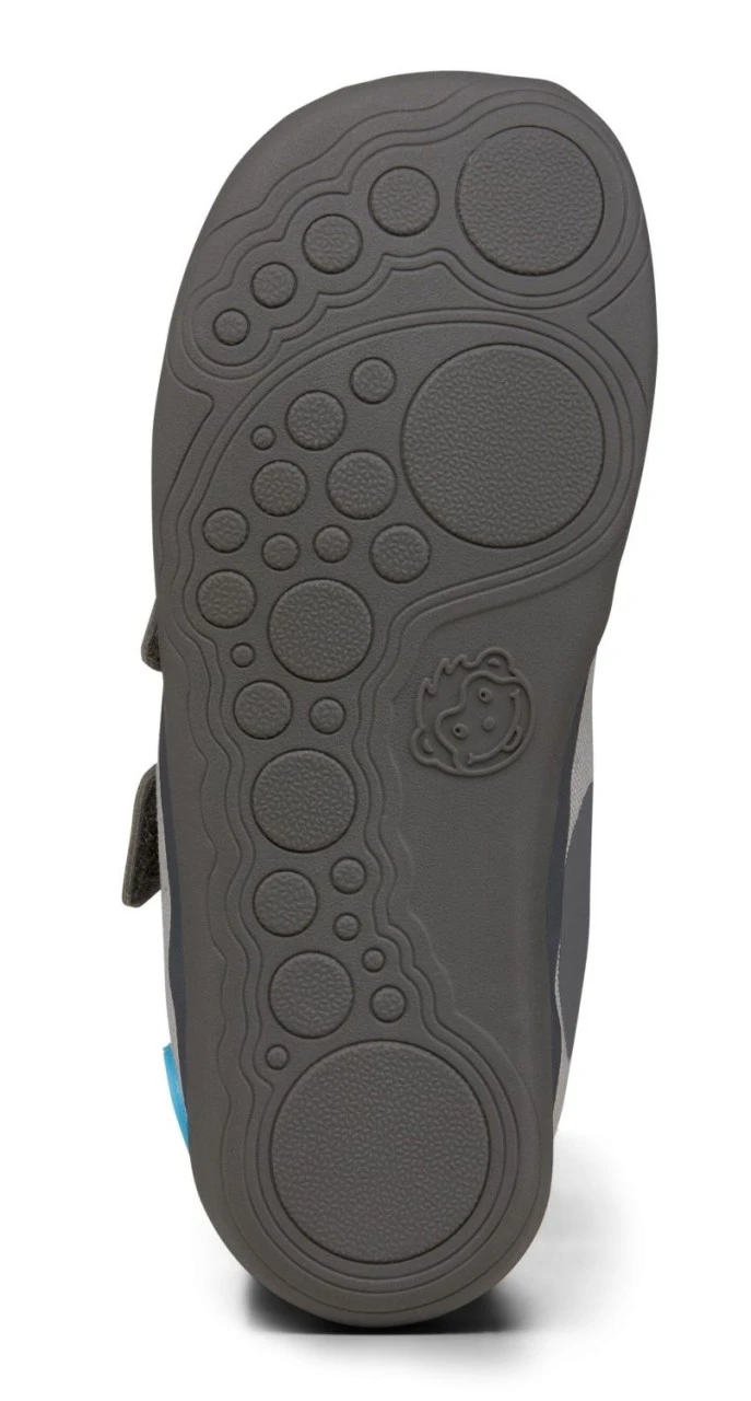 Affenzahn Lucky Hund Grau Barfußschuhe Baumwolle 6 Affenzahn Lucky Hund Grau Barfußschuhe Baumwolle – Bild 6