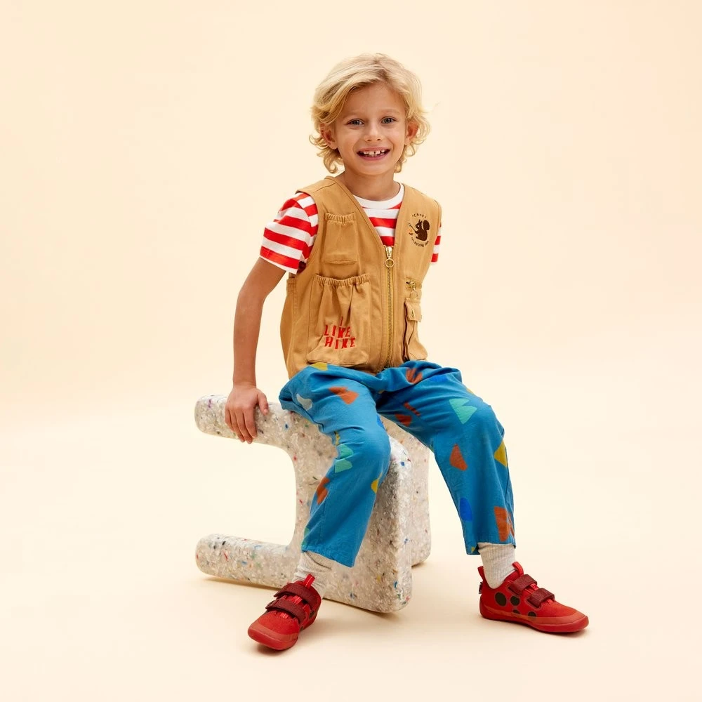 Affenzahn Marienkäfer Lucky Barfußschuhe Baumwolle Dunkel Rostrot 10 Affenzahn Marienkäfer Lucky Barfußschuhe Baumwolle Dunkel Rostrot – Bild 10