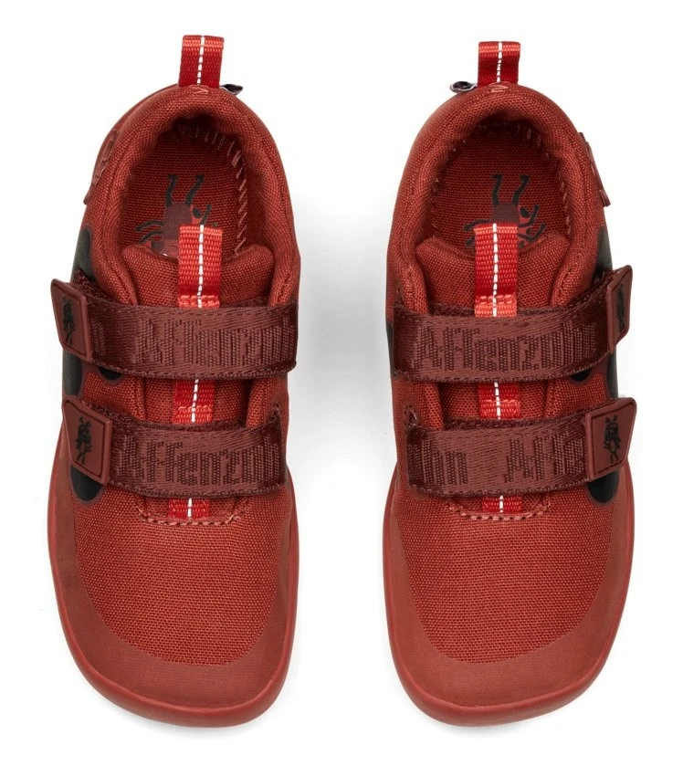 Affenzahn Marienkäfer Lucky Barfußschuhe Baumwolle Dunkel Rostrot 7 Affenzahn Marienkäfer Lucky Barfußschuhe Baumwolle Dunkel Rostrot – Bild 7