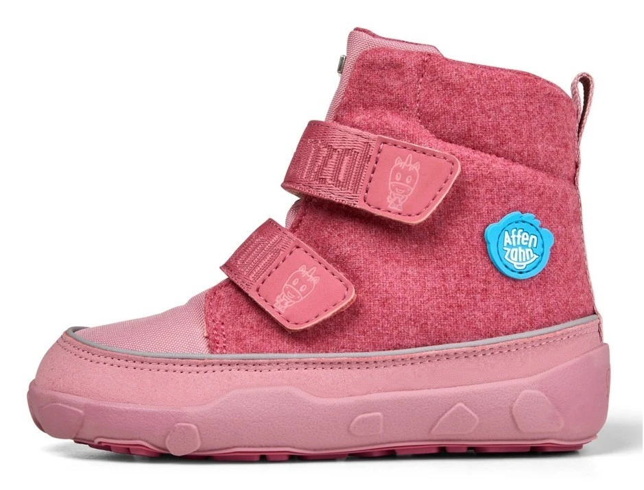 Affenzahn Winterstiefel Einhorn Wolle Comfy Walk Pink 2 Affenzahn Winterstiefel Einhorn Wolle Comfy Walk Pink – Bild 2