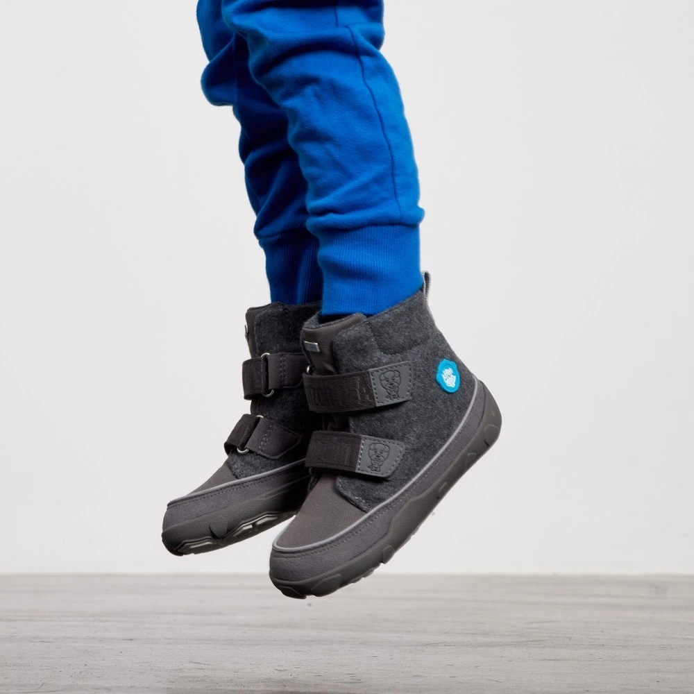 Affenzahn Winterstiefel Hund Wolle Comfy Walk Grau 8 Affenzahn Winterstiefel Hund Wolle Comfy Walk Grau – Bild 8