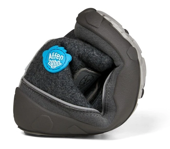 Affenzahn Winterstiefel Hund Wolle Comfy Walk Grau 5 Affenzahn Winterstiefel Hund Wolle Comfy Walk Grau – Bild 5