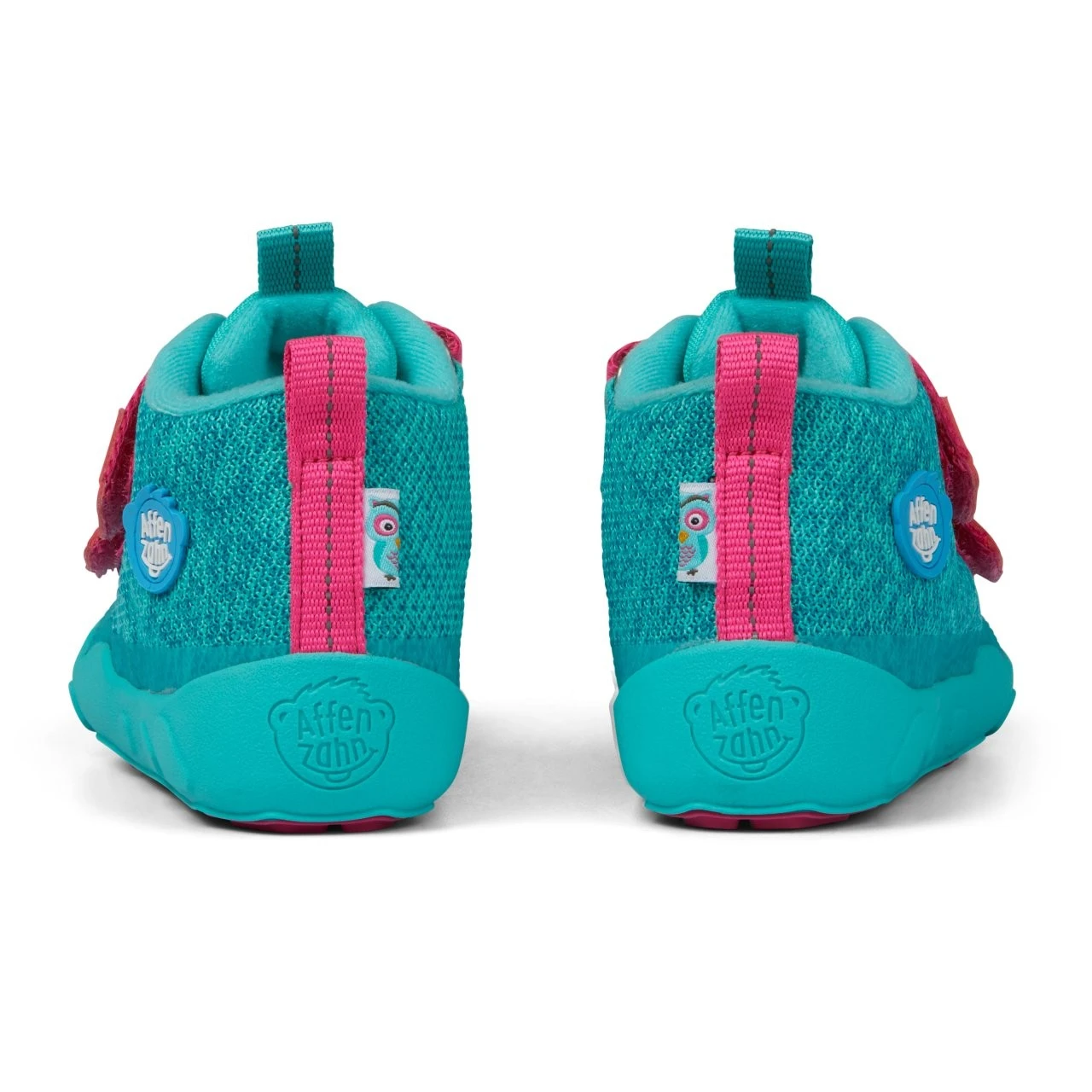 Affenzahn Eule Türkis Knit BOOTS Türkis Übergangsschuhe 4 Affenzahn Eule Türkis Knit BOOTS Türkis Übergangsschuhe – Bild 4