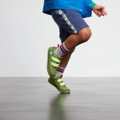 Affenzahn Drache Grün Knit SNEAKER Übergangsschuhe -Kleine Welt Verkauf Affenzahn Knit Drache Klett 2 1280x1280