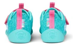 Affenzahn Eule Türkis Knit SNEAKER Barfußschuhe -Kleine Welt Verkauf Affenzahn Knit Eule Klett 8 1280x1280