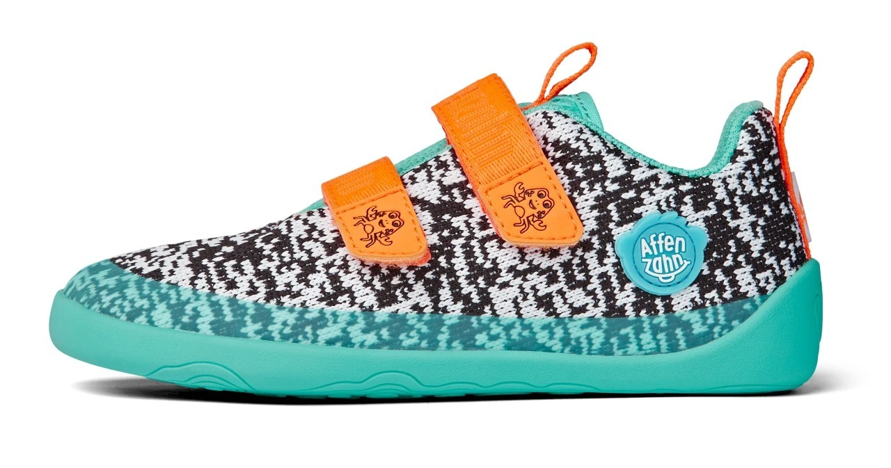 Affenzahn Krabbe Knit SNEAKER Klett Barfußschuhe 8 Affenzahn Krabbe Knit SNEAKER Klett Barfußschuhe – Bild 8