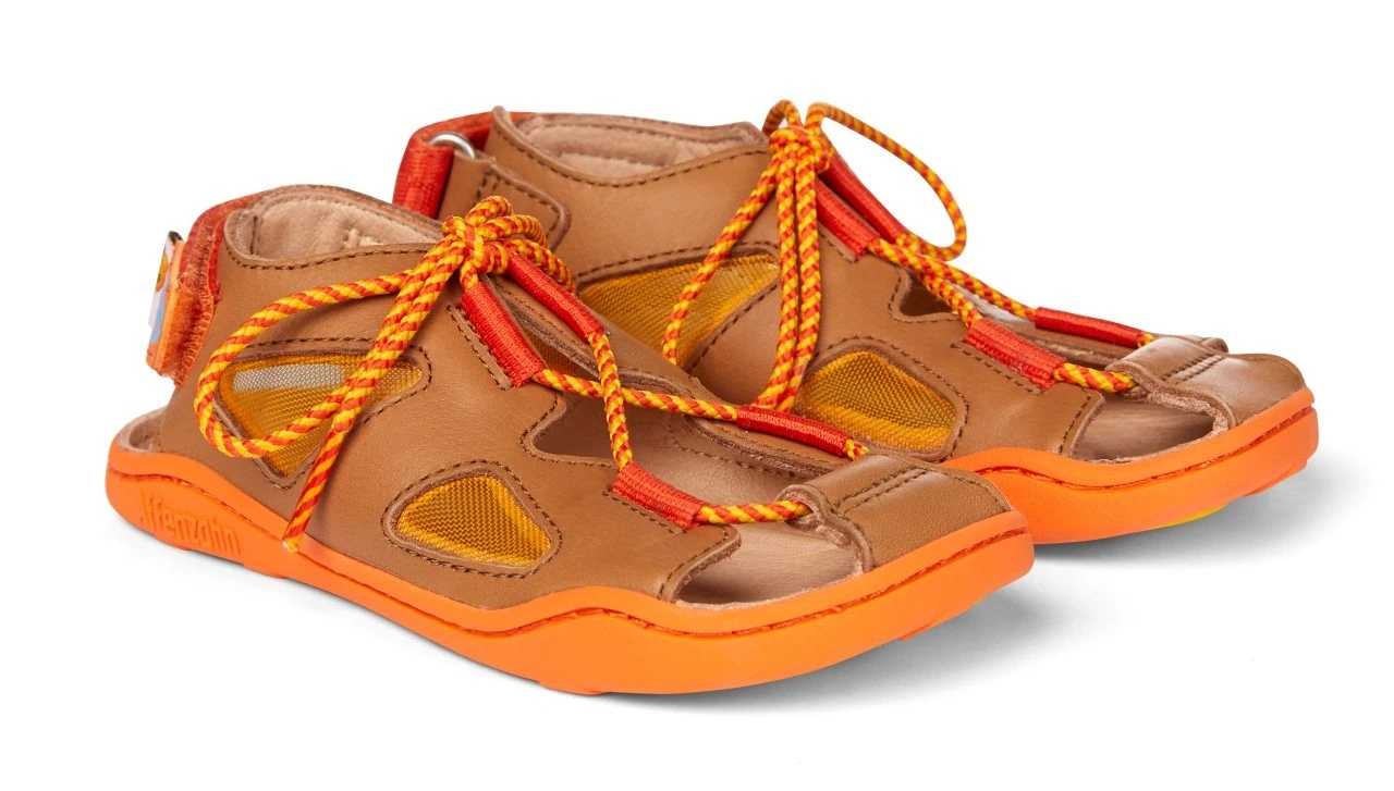 Affenzahn Sandalen LÖWE Barfußschuhe Mit Minimalsohle 3 Affenzahn Sandalen LÖWE Barfußschuhe Mit Minimalsohle – Bild 3