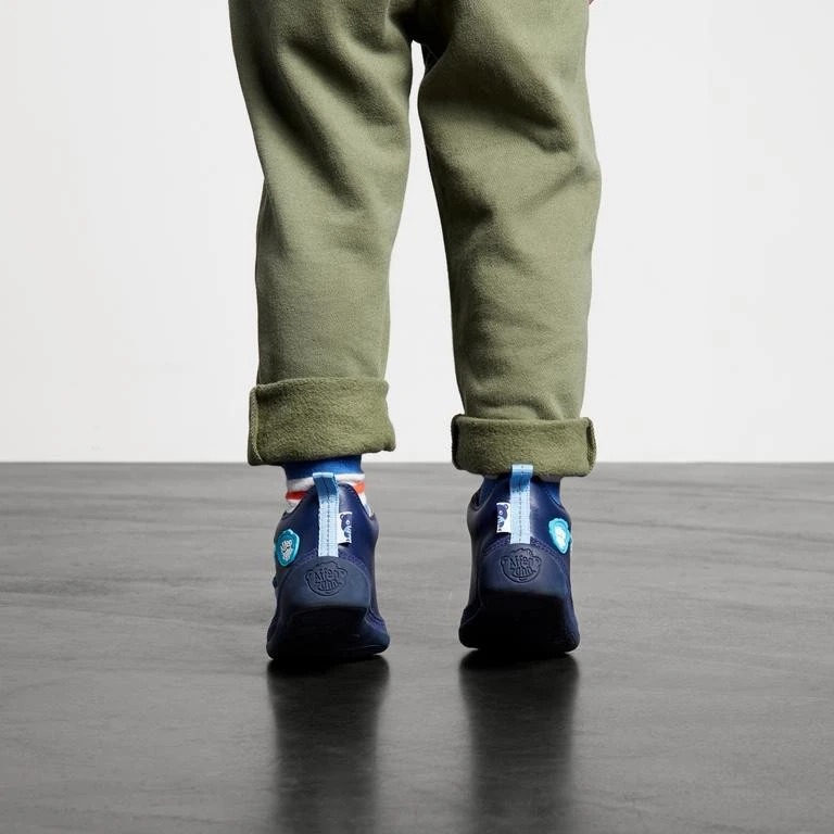 Affenzahn Kinderschuhe Bär Blau Leder 10 Affenzahn Kinderschuhe Bär Blau Leder – Bild 10