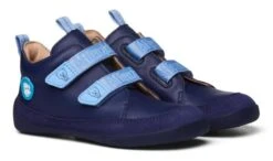 Affenzahn Kinderschuhe Bär Blau Leder