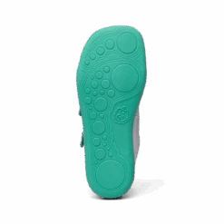 Affenzahn Kinderschuhe Hund Hellgrau/grün Leder -Kleine Welt Verkauf Affenzahn Sommerschuhe Leder Hund 4 1280x1280