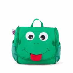 AFFENZAHN AFZ-WAB-001-008 Kulturtasche Frosch Grün