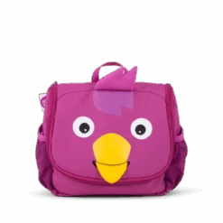 AFFENZAHN AFZ-WAB-001-014 Kulturtasche Vogel Lila