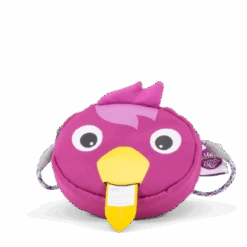 AFFENZAHN AFZ-WAL-001-014 Portemonnaie Vogel Lila -Kleine Welt Verkauf affenzahn afz wal 001 014 portemonnaie vogel lila 2