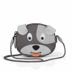 AFFENZAHN AFZ-WAL-001-026 Portemonnaie Hund Grau