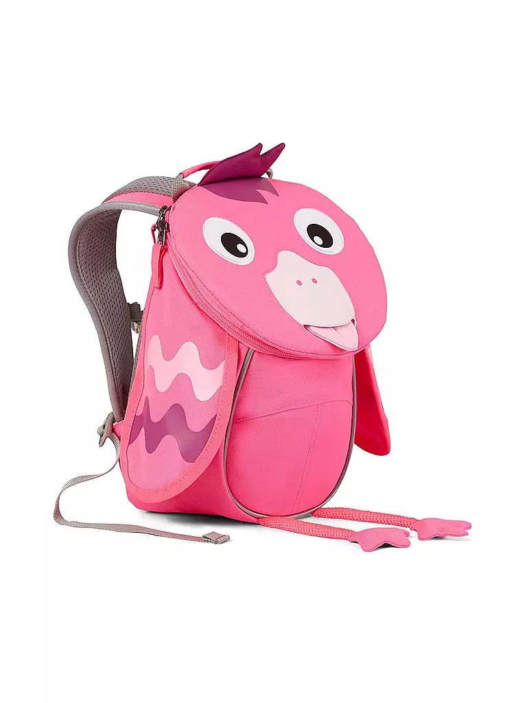 AFFENZAHN, Kinder-Rucksack "Kleine Freunde Neon - Flamingo" 3 AFFENZAHN, Kinder-Rucksack "Kleine Freunde Neon - Flamingo" – Bild 3