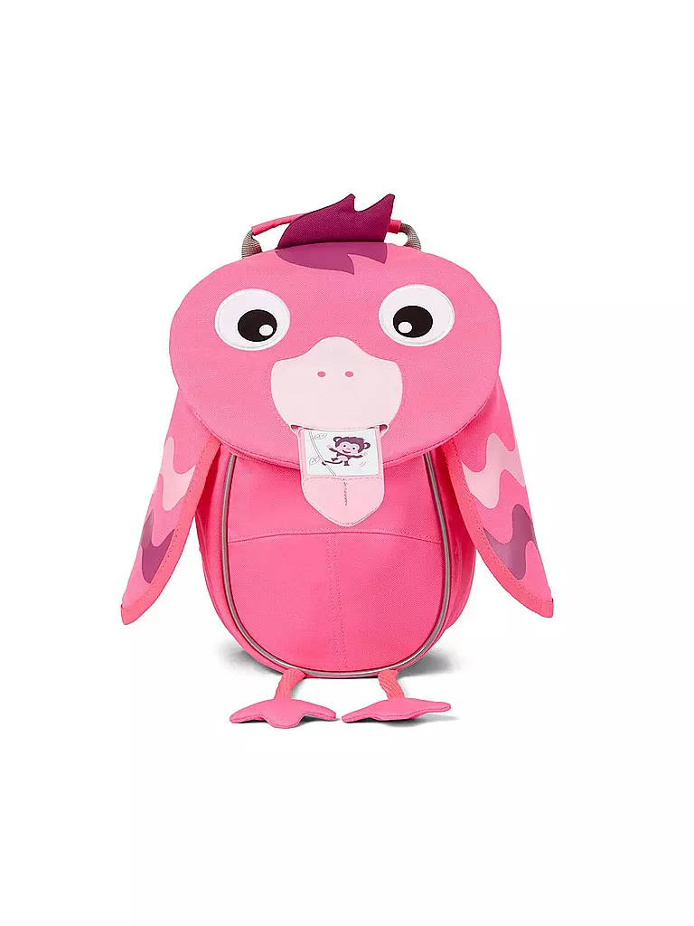 AFFENZAHN, Kinder-Rucksack "Kleine Freunde Neon - Flamingo" 5 AFFENZAHN, Kinder-Rucksack "Kleine Freunde Neon - Flamingo" – Bild 5