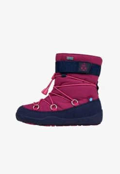 Affenzahn SCHNEESTIEFEL VEGAN SNOWY FLAMINGO - Snowboot/Winterstiefel - Beere